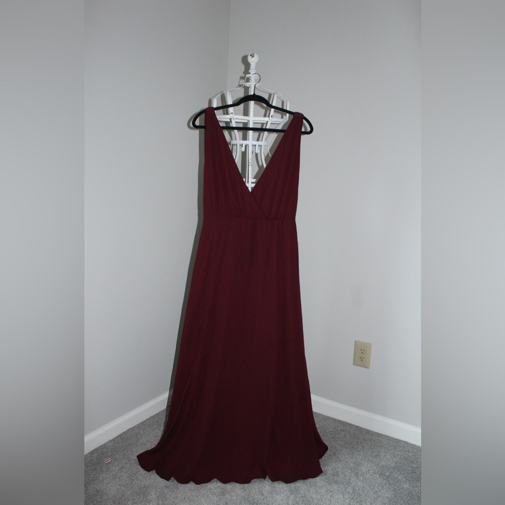 Buky Bubu dress(Burgundy Red) Final Sale